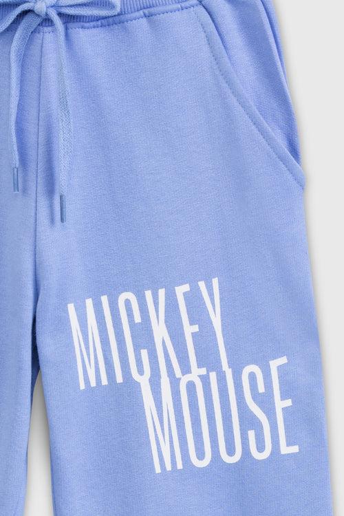 Mickey Varsity Blue Co-Ord set for Family