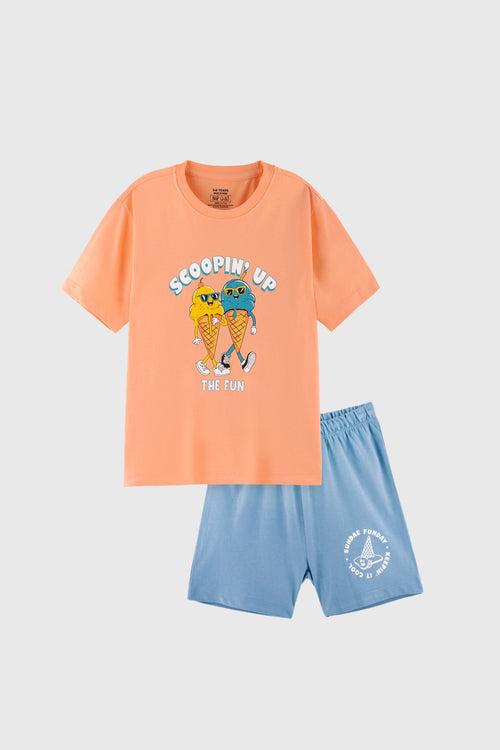 Scoopin'up The Fun Shorts Set