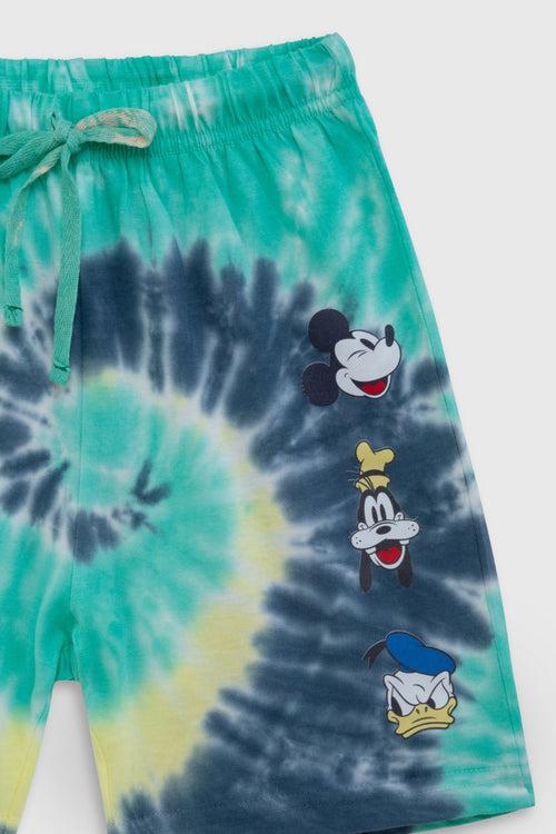 Mickey Iconic Tie & Dye Shorts set for Family