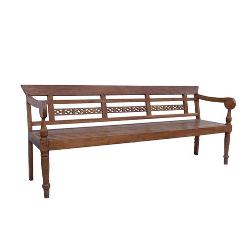 Gitik Teak Wood Bench