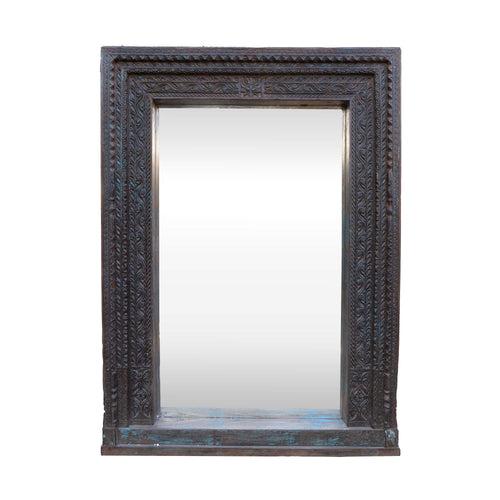 Alani Teak Wood Mirror