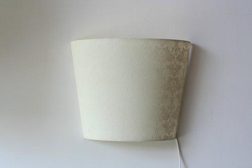 Geant Acanthe Wall Lamp (White & Gold)