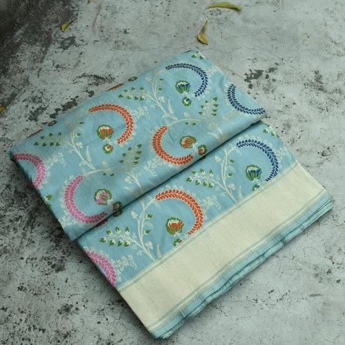 Pure Katan Silk Handwoven Banarasi Saree