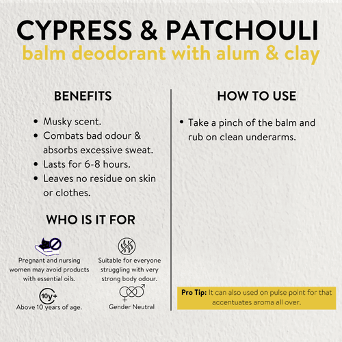 Cypress & Patchouli