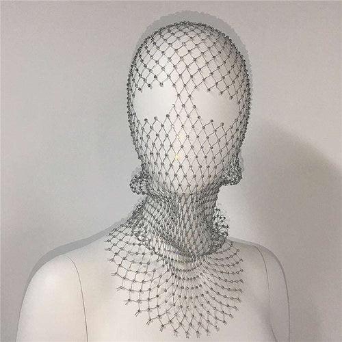 Rhinestone Face Cover