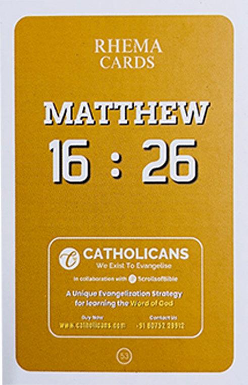 BIBLE CARDS, SET 2- ENGLISH