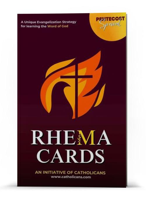 BIBLE CARD, SET 7- ENGLISH (PENTECOST SPECIAL)