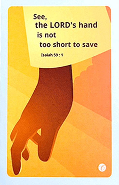 BIBLE CARDS FOR KIDS - ENGLISH