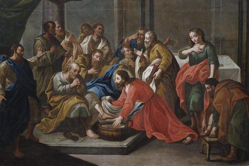 Jesus Christ washing the feet of the Apostles - SP27