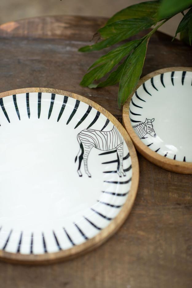 Zebra Plate