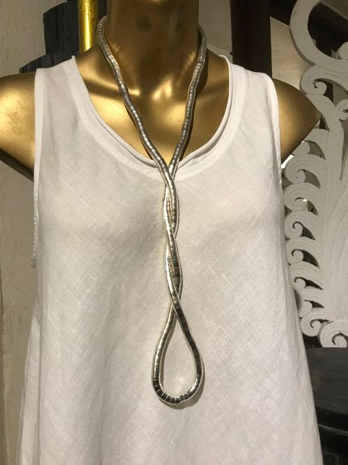 Twist Necklace - Silver