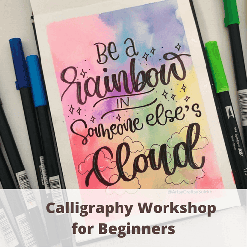 Artsy Craftsy Workshop Registration