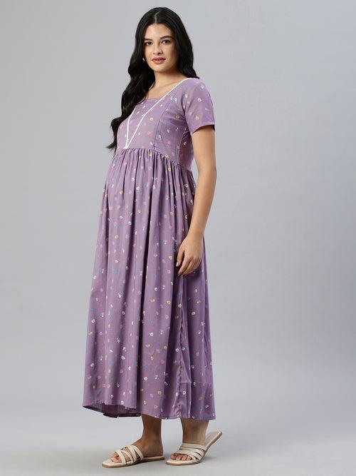 Floral Maternity Dress