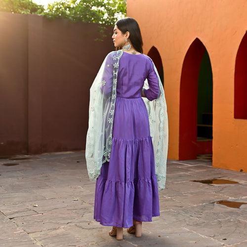 Iris Kurta set with Dupatta( 3pc Set)