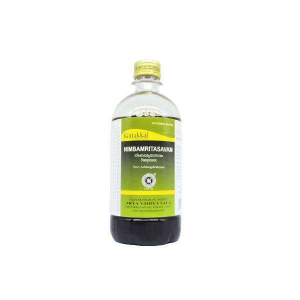 KOTTAKKAL AYURVEDA NIMBAMRITASAVAM - PACK OF 3 (450 ML EACH)