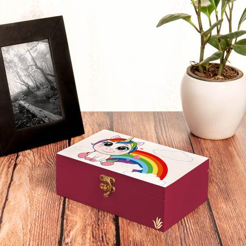 Unicorn R Gift Box 8x5 for Children