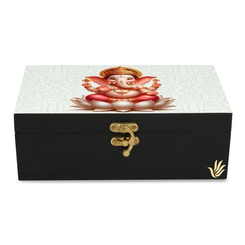 Pink Ganpati Gift Box 8x5