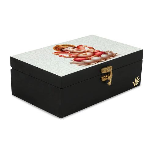 Pink Ganpati Gift Box 8x5