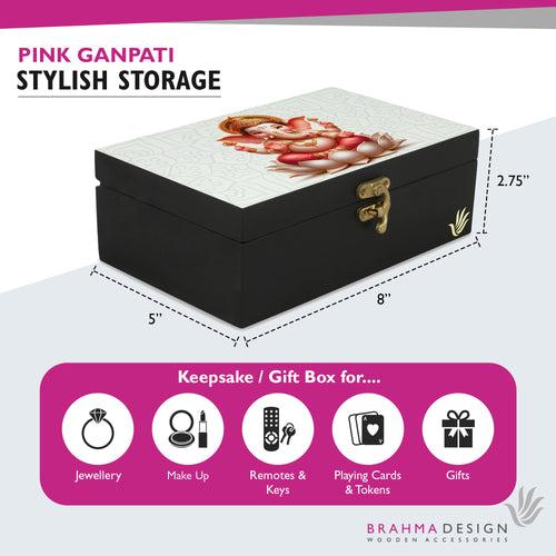 Pink Ganpati Gift Box 8x5