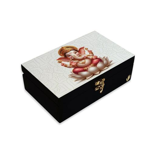 Pink Ganpati Gift Box 8x5