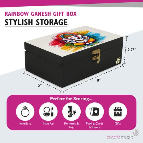 Rainbow Ganesh Gift Box 8x5