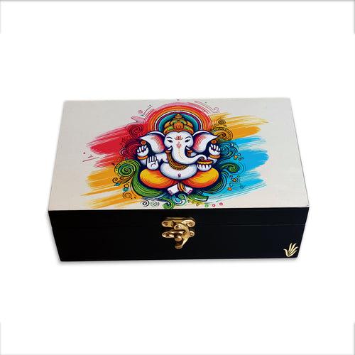 Rainbow Ganesh Gift Box 8x5