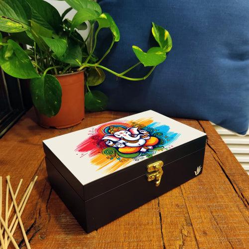 Rainbow Ganesh Gift Box 8x5