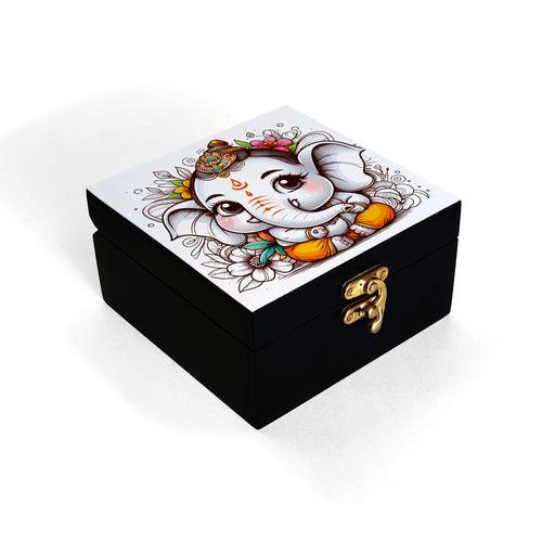 Baby Ganesh Gift Box 5x5