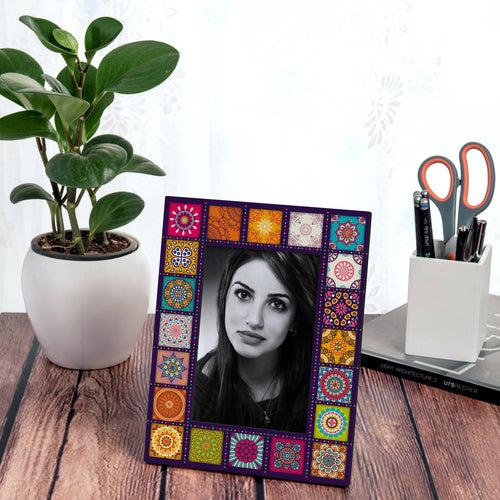 Multi Mandala Photo Frame 9x7