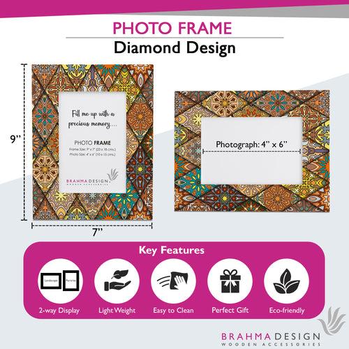 Diamond Photo Frame 9x7