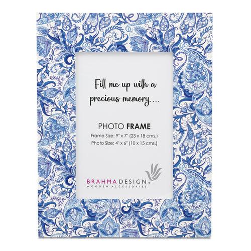 Blue Orient Photo Frame 9x7