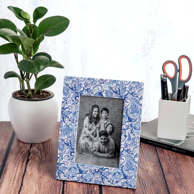 Blue Orient Photo Frame 9x7