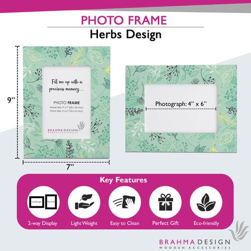 Herbs Photo Frame 9x7