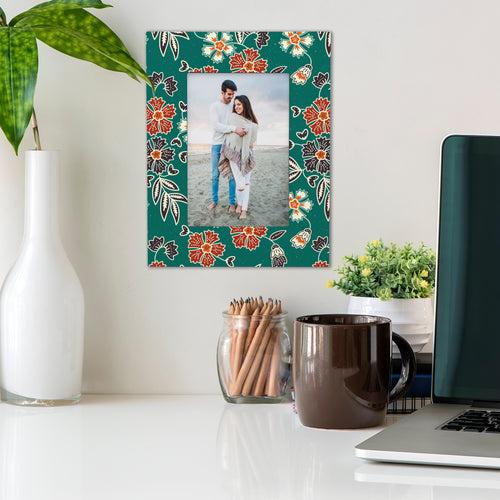 Emerald Batik Photo Frame 9x7