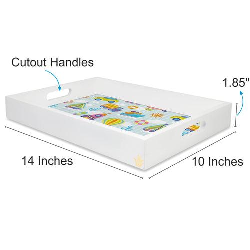 Transport Toys Rectangular Tray for Children