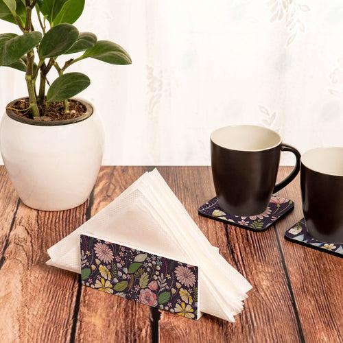 Floral Daisy Tissue Stand