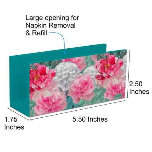 Red Chrysanthemums T Tissue Stand