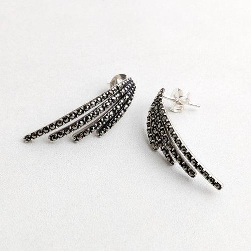 Waterfall earrings