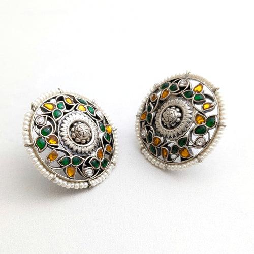 Kundan meena studs