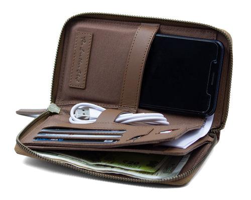 Noble Mobile Clutch -  Tan