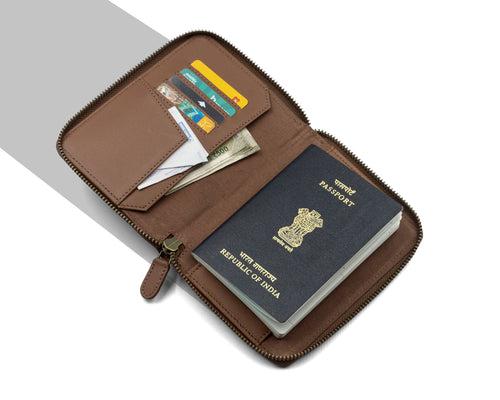 Travel Wallet - Tan