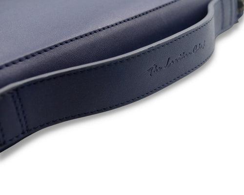 Bank Organiser - Blue (Full Leather)