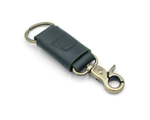 Leather Key Loop (Army Green)
