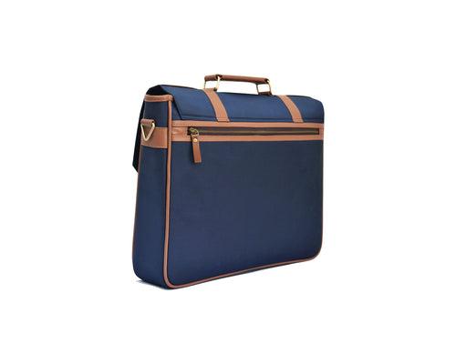 Retro Laptop Bag - Blue