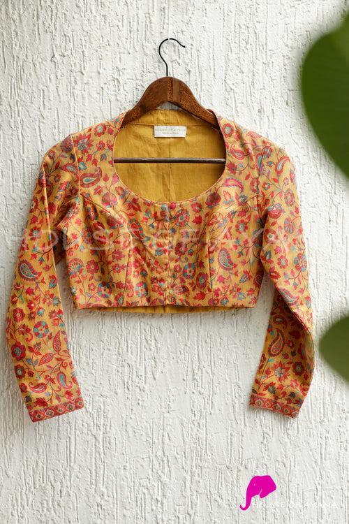 Tuscan Pashmina Silk Blouse