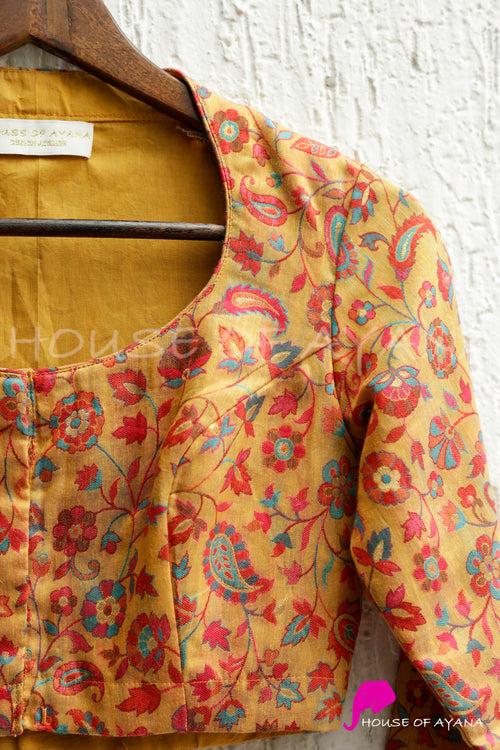 Tuscan Pashmina Silk Blouse