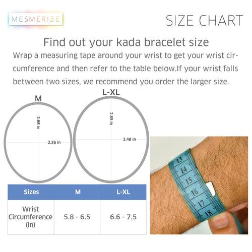 Hex Matrix Kada Bracelet