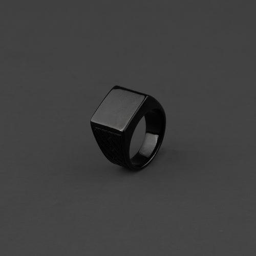 Black Hercules Signet Ring