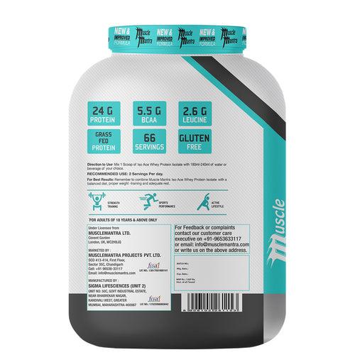 Muscle Mantra Epic Series ISO ACE ISOLATE For Build | Repair | Recovery + Free Gallon Bottle