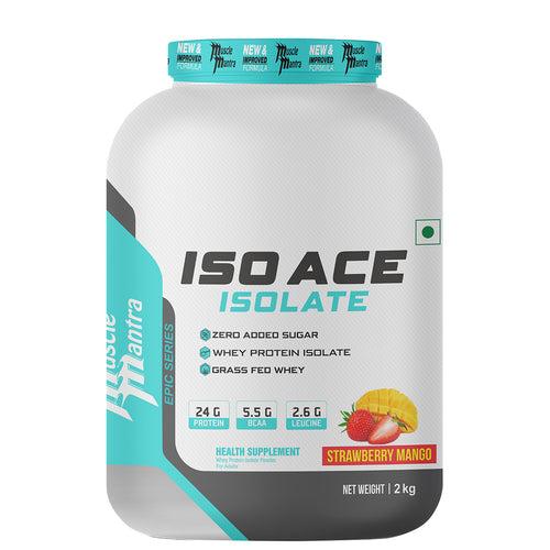 Muscle Mantra Epic Series ISO ACE ISOLATE For Build | Repair | Recovery + Free Gallon Bottle